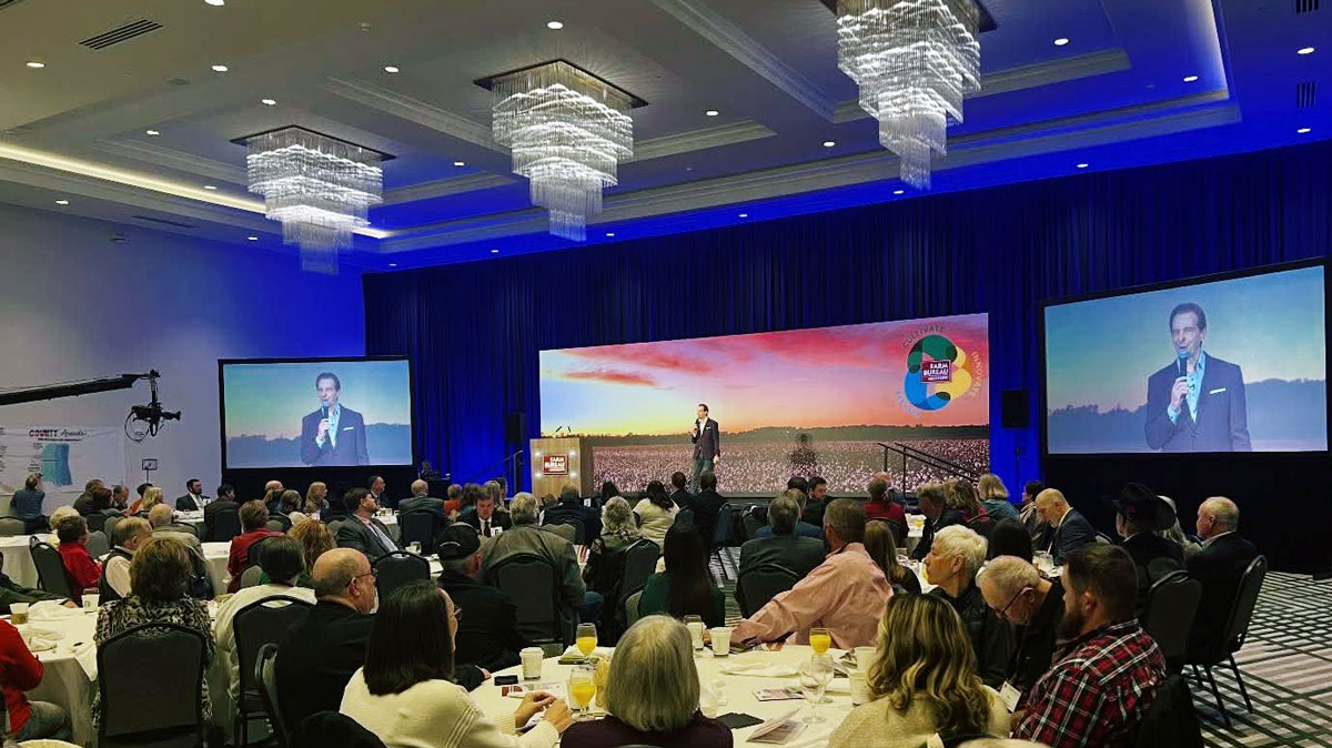 Motivational keynote speaker Larry Weaver returning to present to farmers and agricultural professionals at The Refuge Hotel and Conference Center near Jackson, Mississippi
